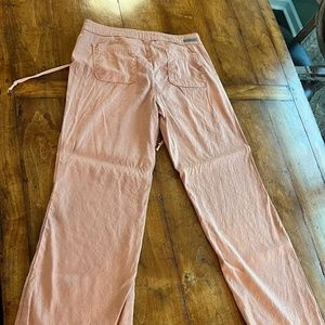 Soft Pink linen pants -- Anthropologie -- Level 99 -- Size 30